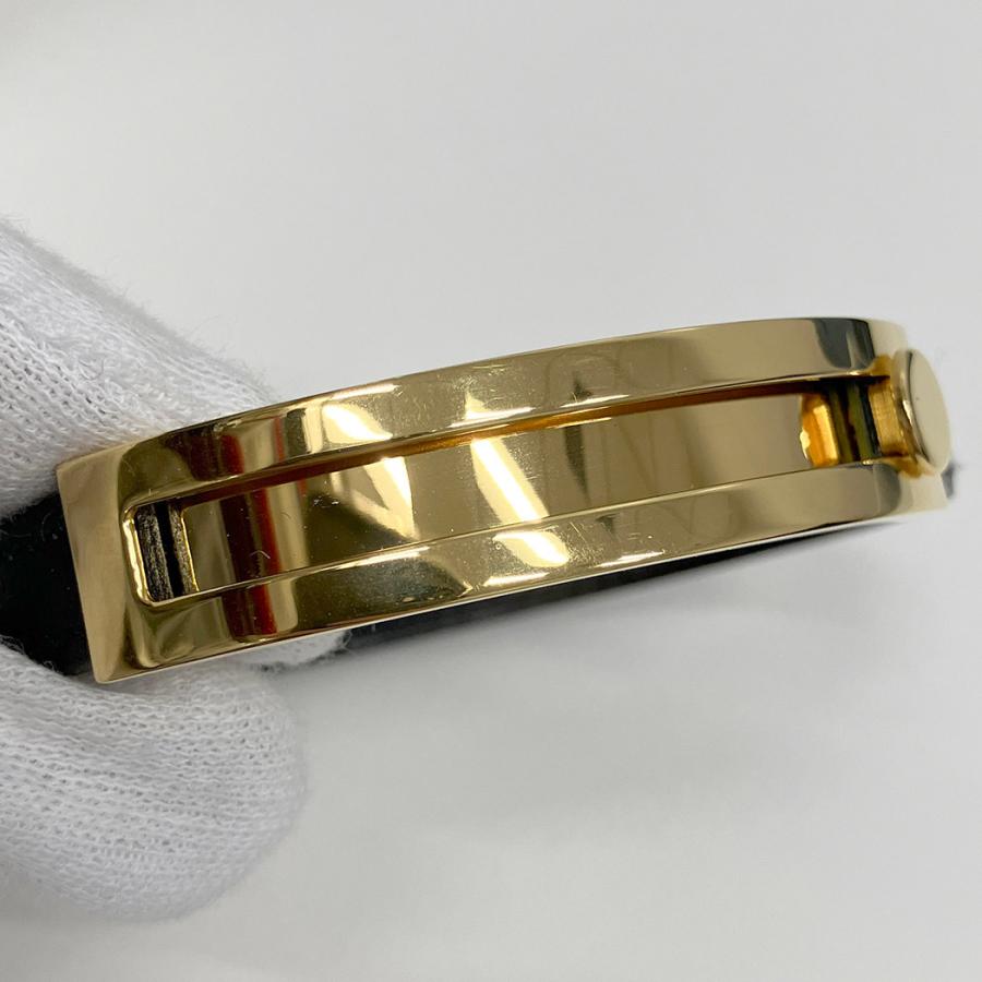 HERMES（エルメス） プスプス ブレスレット メッキ レザー