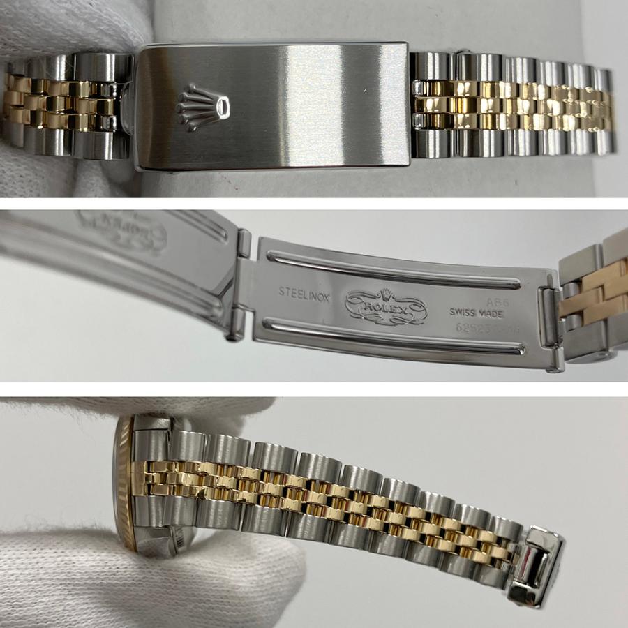 ROLEX（ロレックス） デイトジャスト 79173 P番 YG SS コンビ 黒文字盤