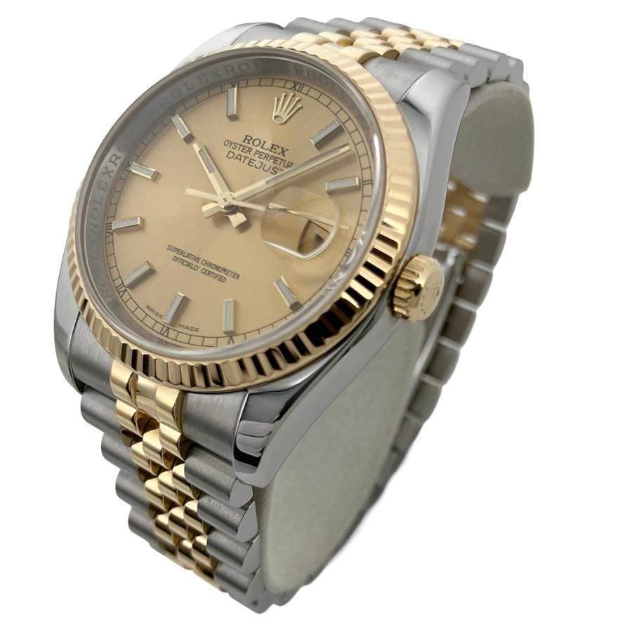 ROLEX（ロレックス） デイトジャスト 116233 OH済 36mm YG SS コンビ