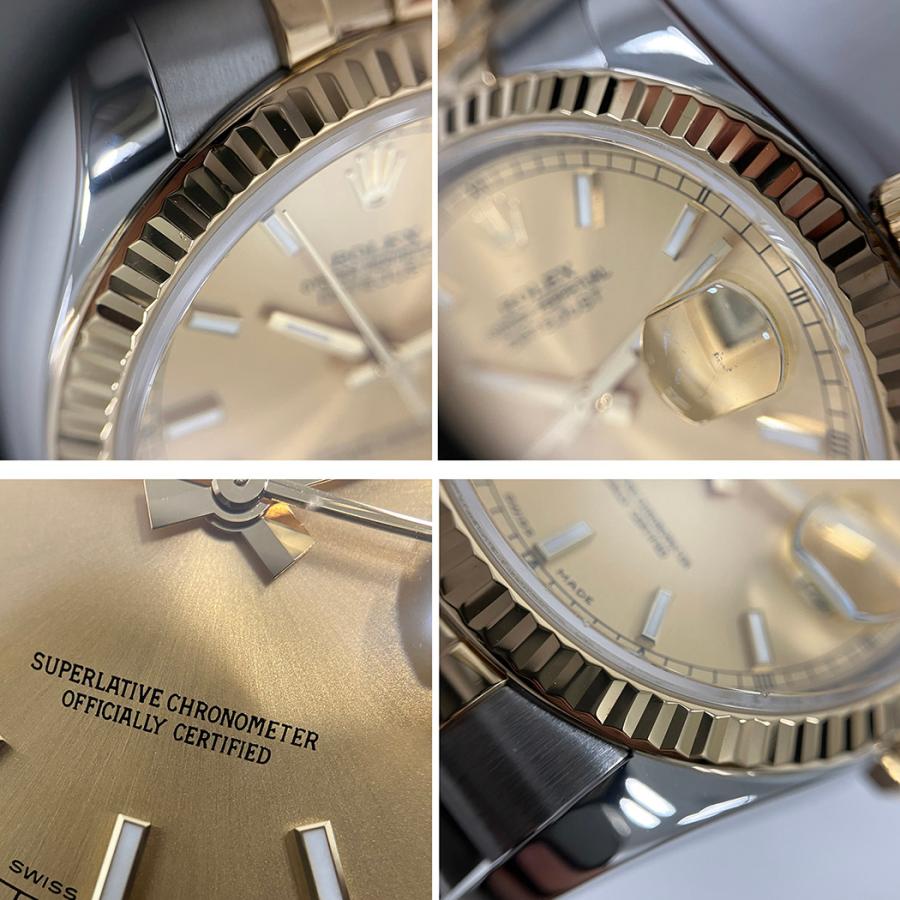 ROLEX（ロレックス） デイトジャスト 116233 OH済 36mm YG SS コンビ