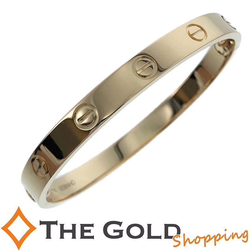 カルティエ ラブ ブレスレット ラブブレス Cr B 16 磨き済 イエローゴールド K18 750yg Cartier ジュエリー アクセサリー 腕輪 バングル 中古 Tnk The Gold ショッピング ヤフー店 通販 Yahoo ショッピング
