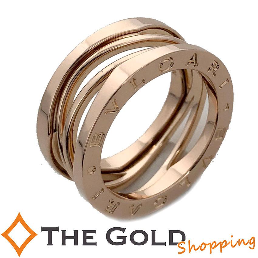 ブルガリ B Zero1 レジェンド 3バンド リング 54 ピンクゴールド Au750 Pg K18 ビーゼロワン Bvlgari ジュエリー アクセサリー 指輪 中古 Tnk The Gold ショッピング ヤフー店 通販 Yahoo ショッピング