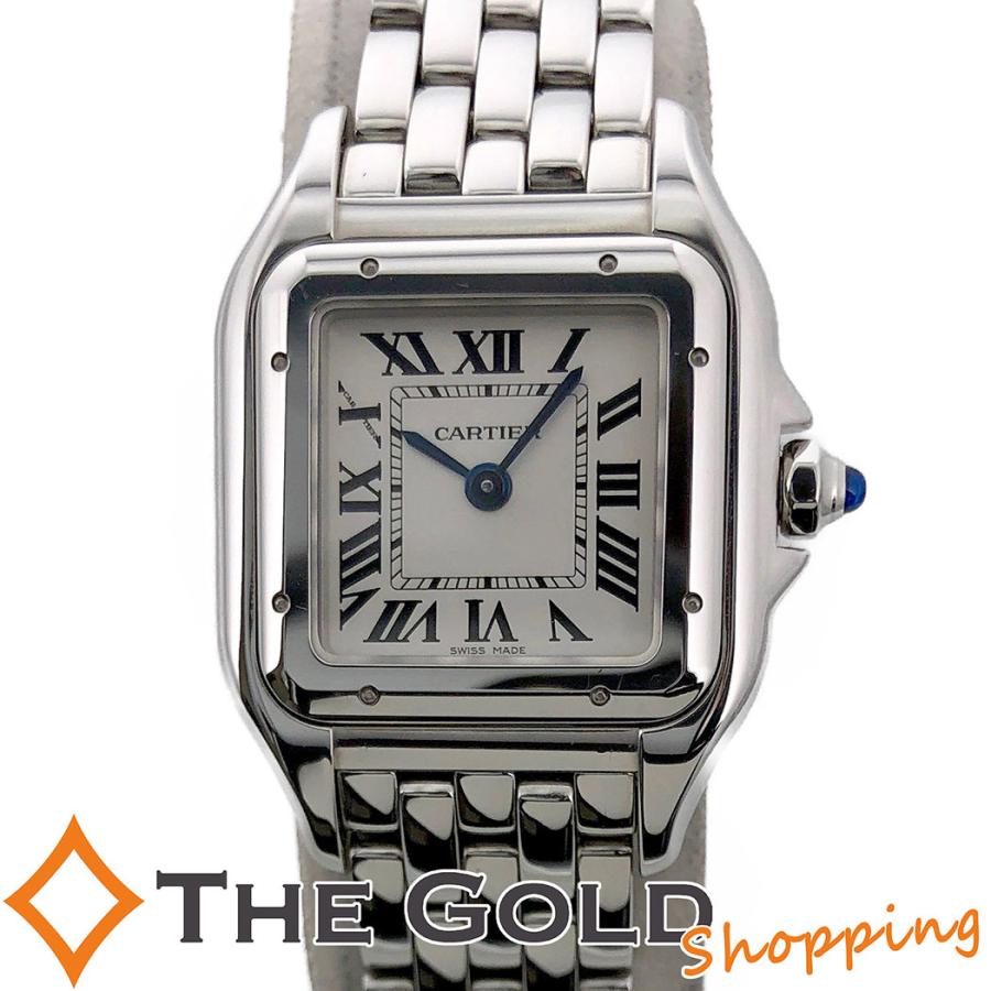 カルティエ パンテール ドゥ カルティエ Sm Wspn0006 ステンレス クォーツ スクエア Cartier 腕時計 レディース ウォッチ 女性用 中古 Tnk 163 The Gold ショッピング ヤフー店 通販 Yahoo ショッピング
