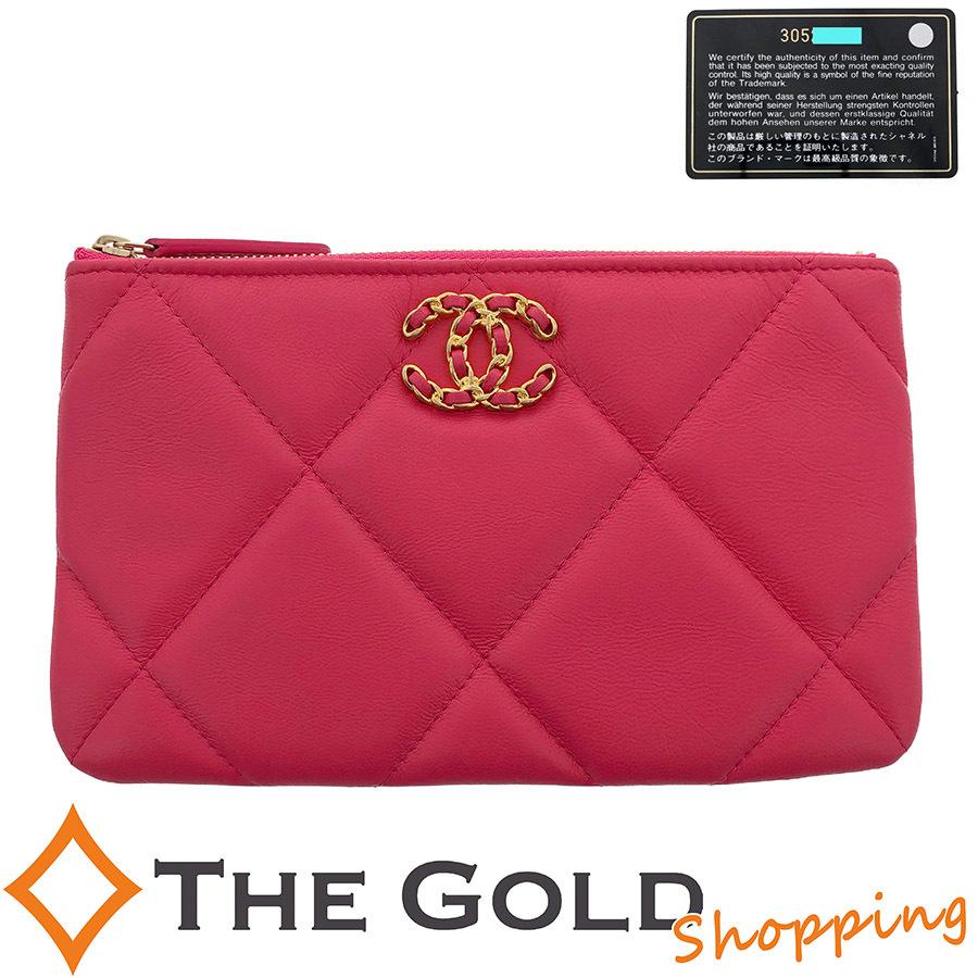 CHANEL19 スモール ポーチ
