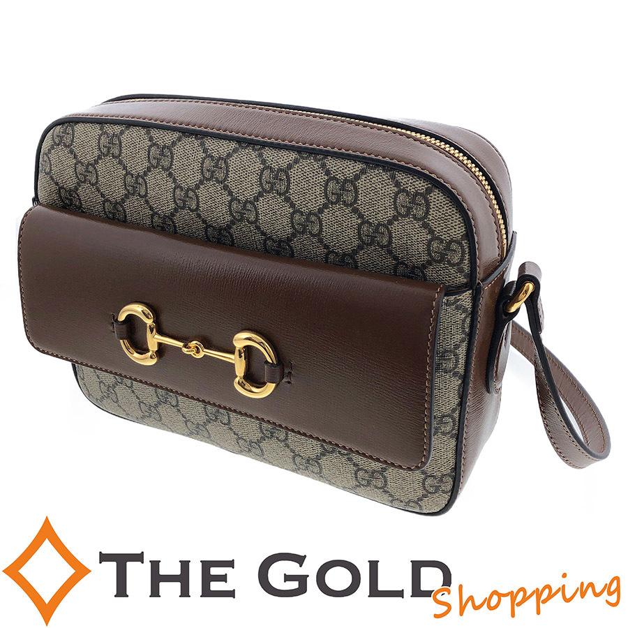 斜め掛け グッチ ホースビット 1955 スモール ショルダーバッグ 645454 GGスプリーム キャンバス レザー ベージュ ブラウン GUCCI  中古 :tnk-16884:THE GOLD ショッピング ヤフー店 - 通販 - Yahoo!ショッピング