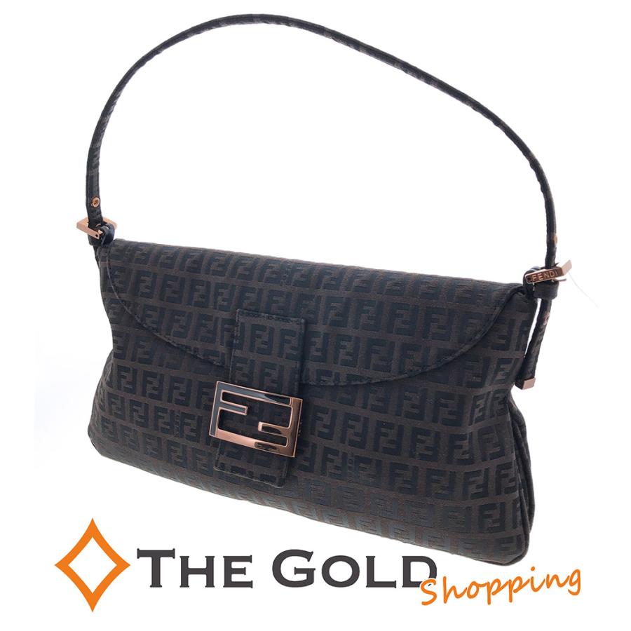 フェンディ ズッキーノ マンマバケット 8BR002 ワンショルダーバッグ  