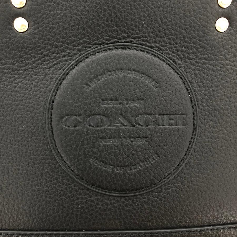 コーチ デンプシー トート 22 ブラック C5268 2WAY ブラック 黒 ハンド 斜め掛け COACH ショルダーバッグ 中古｜thegoldshopping｜07