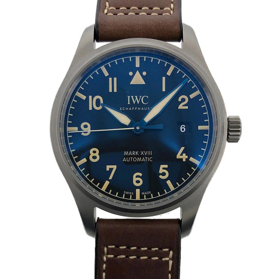 IWC パイロットウォッチ マークXVIII 18 ヘリテージ IW327006 2022年 チタン 自動巻き 3針ウォッチ アイダブリューシー 腕時計 メンズ ウォッチ 男性用◆中古｜thegoldshopping｜11