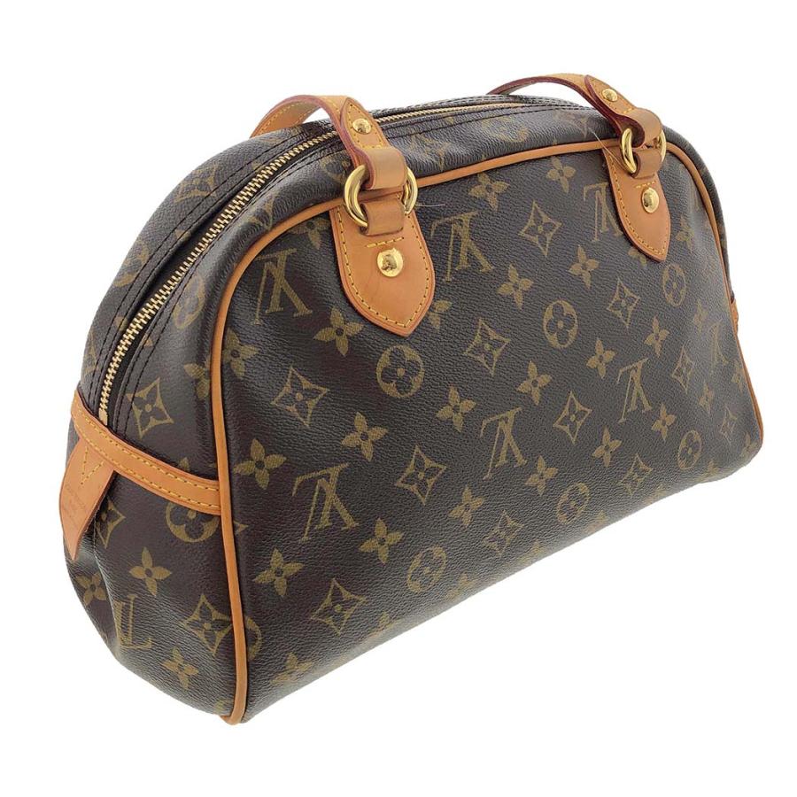 LOUIS VUITTON モントルグイユ PM M95565 モノグラム ブラウン ハンドバッグ ルイヴィトン ボストンバッグ◆中古｜thegoldshopping｜04