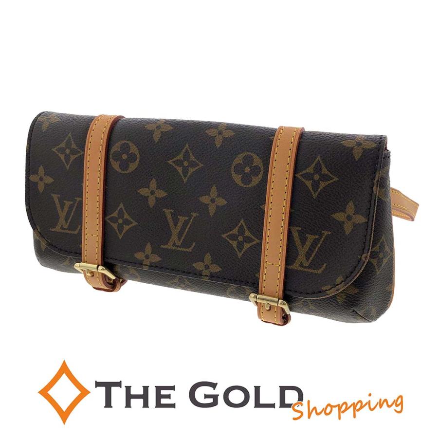 LOUIS VUITTON☆ ポシェット マレル M51159 モノグラム ベルトバッグ 