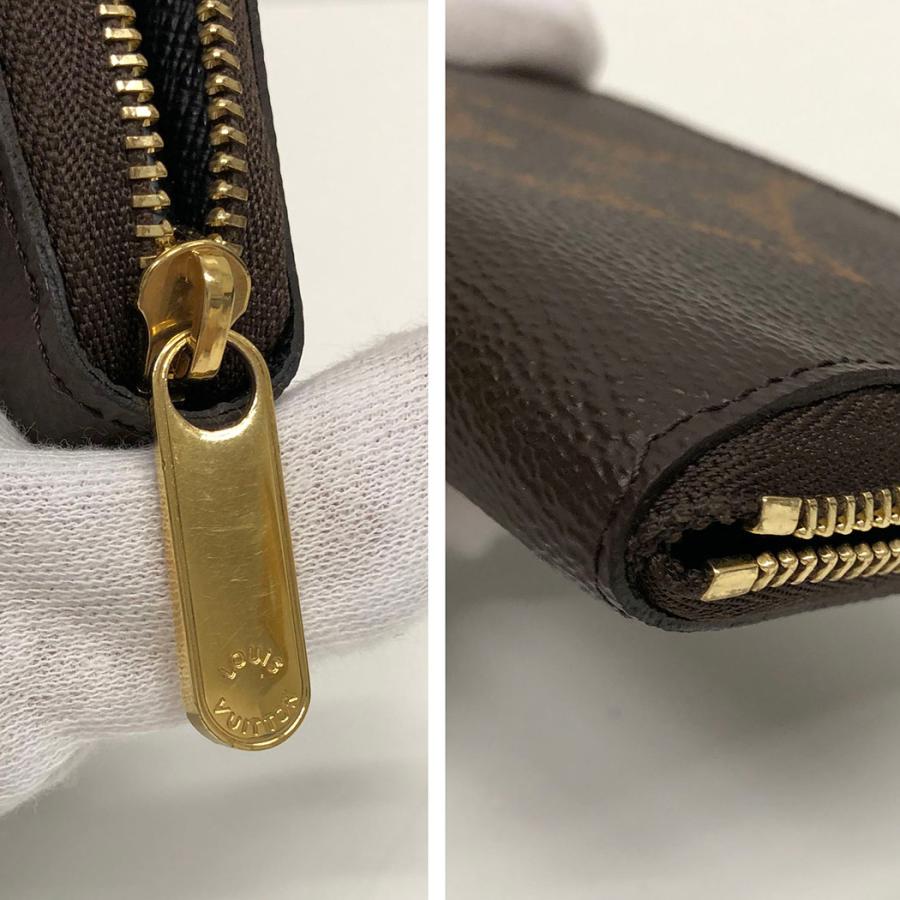 LOUIS VUITTON ジッピーコインパース M69354 モノグラム・ジャイアント ブラウン ラウンドジップ ファスナー コインケース ルイヴィトン 小銭入れ◆中古｜thegoldshopping｜09