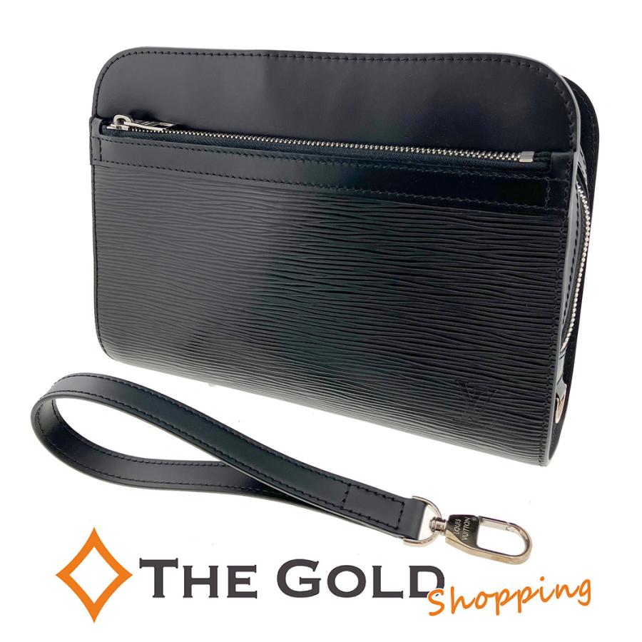 □ルイ ヴィトン□エピ オシュ クラッチ・セカンドバッグ ブラック  