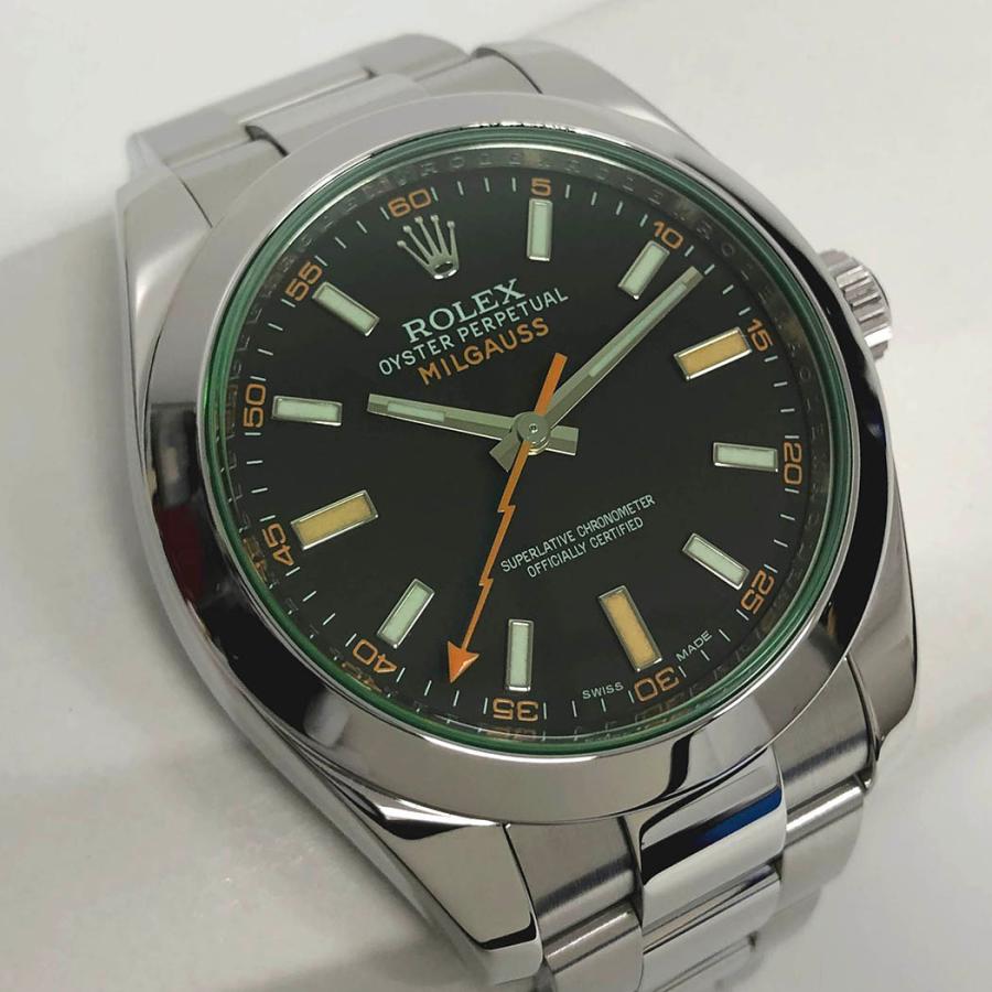 ROLEX（ロレックス） ミルガウス グリーンガラス 116400GV 2012年10月