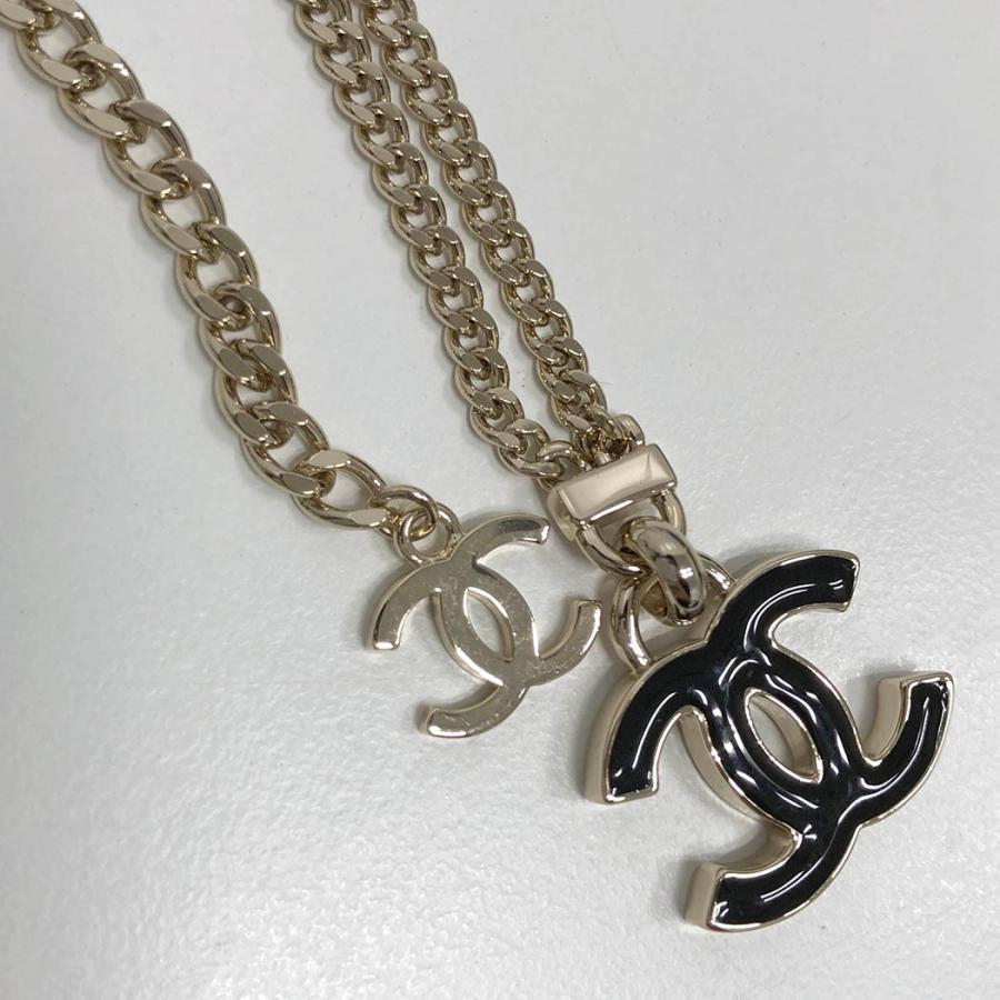 CHANEL ココマークネックレス B24P 42-48cm 3mm GP ゴールド CHANEL ココマークネックレス B24P 42-48cm 3mm GP ゴールド
