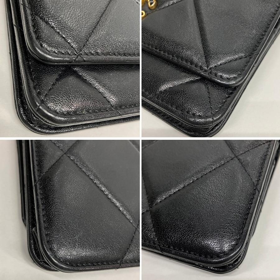 CHANEL シャネル19 チェーンウォレット AP0957 ラムスキンレザー CHANEL シャネル19 チェーンウォレット AP0957 ラムスキンレザー