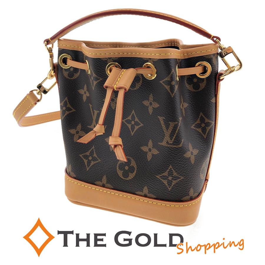 LOUIS VUITTON ナノノエ M81266 モノグラム キャンバス ミニバッグ 