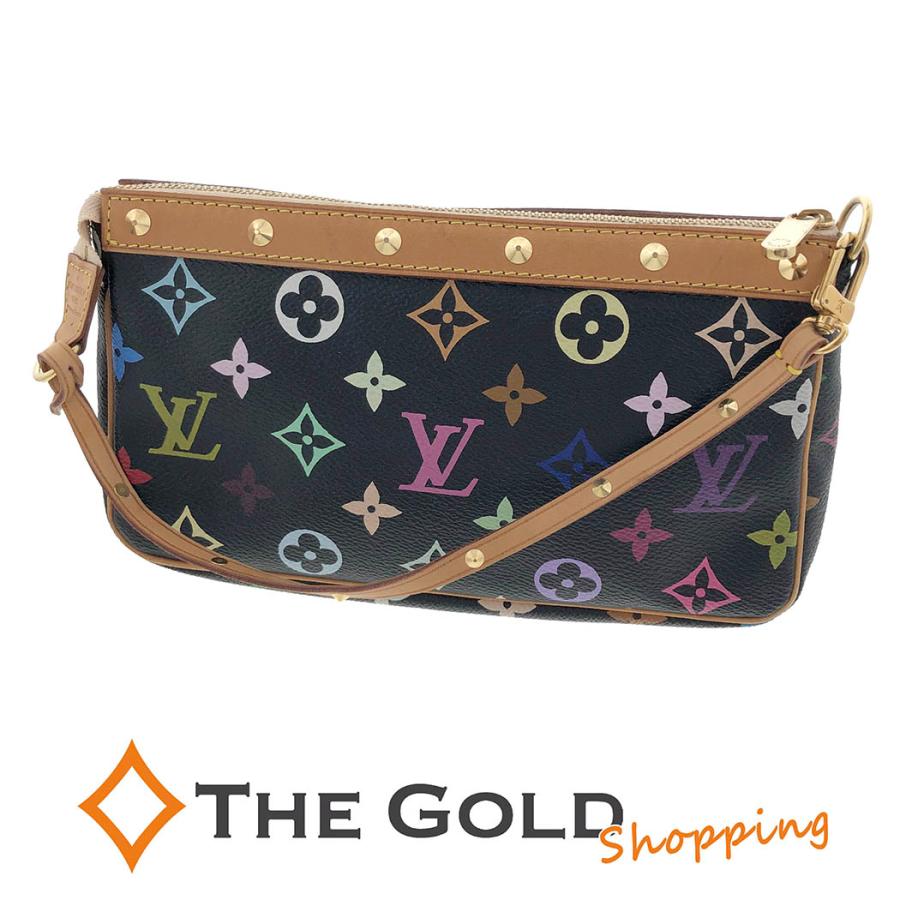 LOUIS VUITTON ポシェットアクセソワール M92648 モノグラム マルチ  