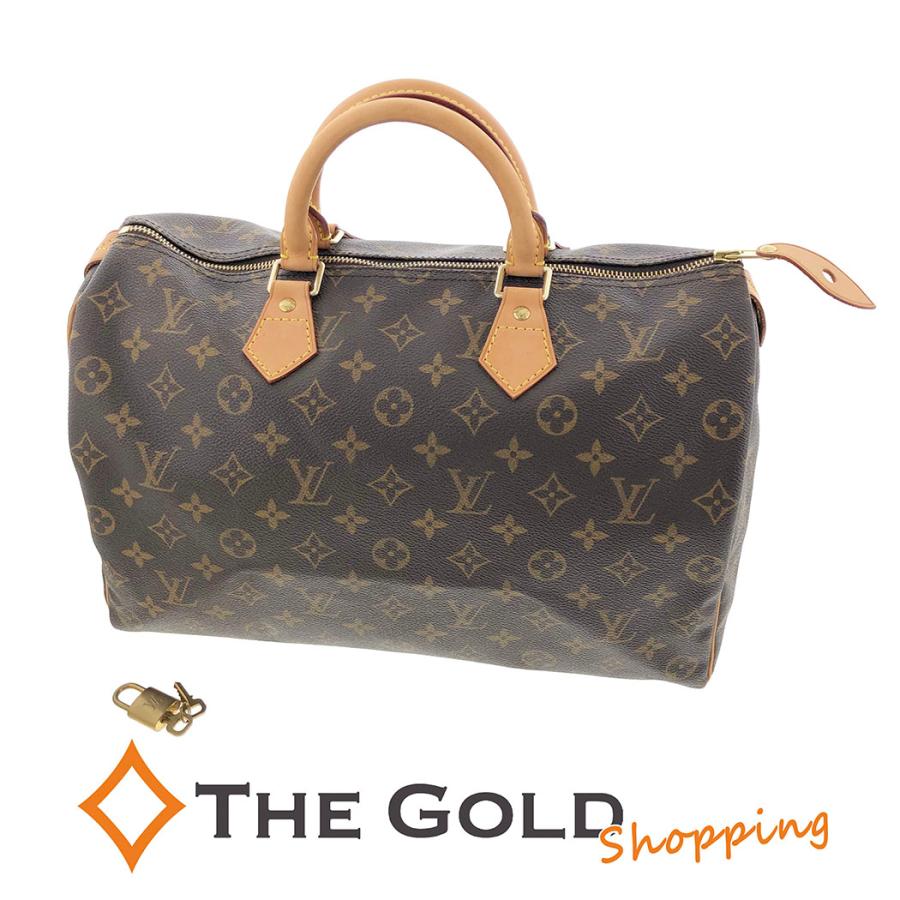 ルイヴィトン スピーディ35 M41524 モノグラム ボストンバッグ ブラウン LOUIS VUITTON（ルイ・ヴィトン） スピーディ35 M41524 モノグラム