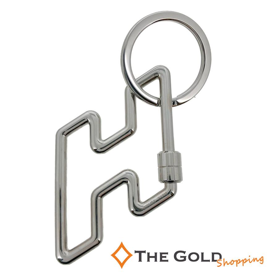 HERMES H・トゥ・スピード キーホルダー ステンレス シルバー 銀色  