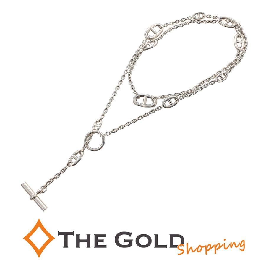 HERMES（エルメス） シェーヌダンクル ファランドール80 80cm 925