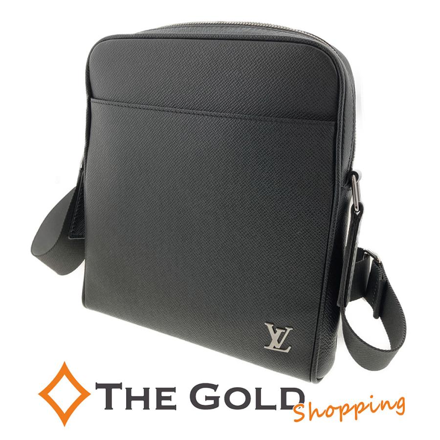 LOUIS VUITTON メッセンジャーPPM M30265 タイガ レザー ブラック系 