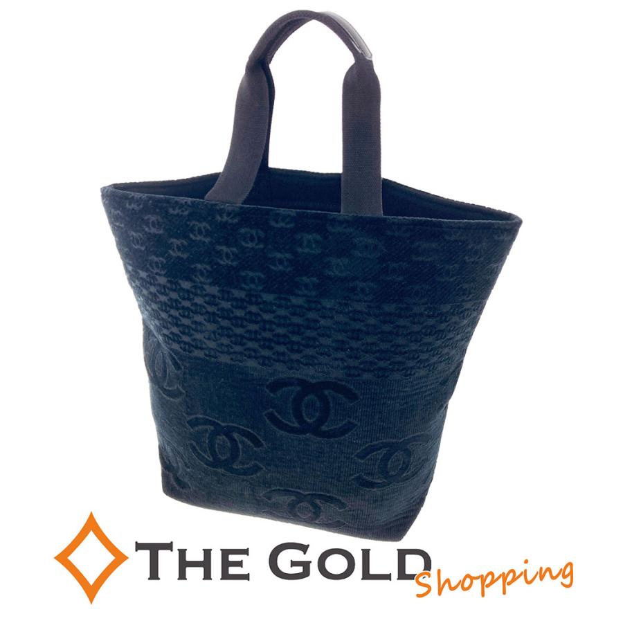 CHANEL（シャネル） トートバッグ ビーチライン ココマーク ブラック 