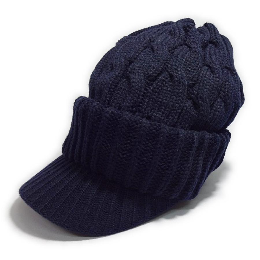 つば付き メンズ ニット帽 防寒帽子 冬 ニット帽子 つば付 ツバ付き ゴルフ レディース つば 5901 The Hatter 通販 Yahoo ショッピング
