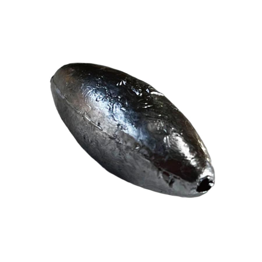おおもり ナツメオモリ 3号 1kg徳用パック 釣り オモリ 中通しオモリ なつめ