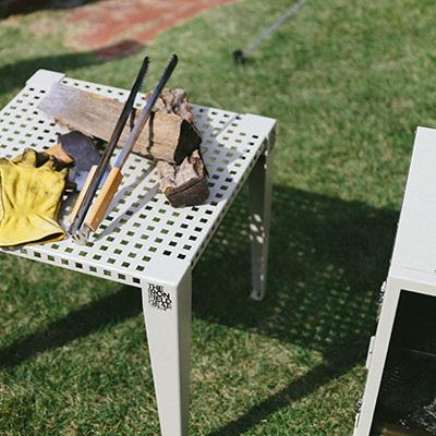 テーブル脚 パーツ テーブル脚おしゃれ DIY アイアン脚 4本セット 脚のみ CAMPテーブル 鉄の足S THE IRON FIELD GEAR|theironfieldgear|11