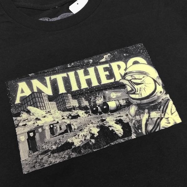 ANTIHERO SKATEBOARDS Tシャツ　ANTI HERO SPACE CONDO TEE (BLACK) Tシャツ 半袖 メンズ アンタイヒーロー｜theitaya｜02