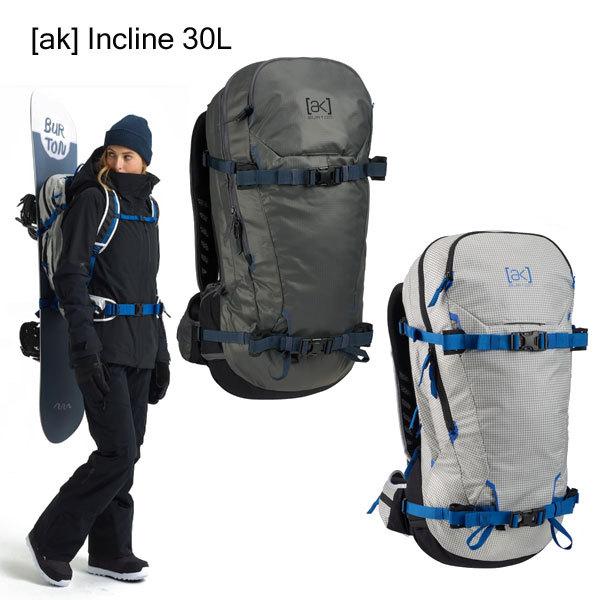 BURTON バッグ Burton [ak] Incline 30L Backpack BAG (2カラー） akincli30THE