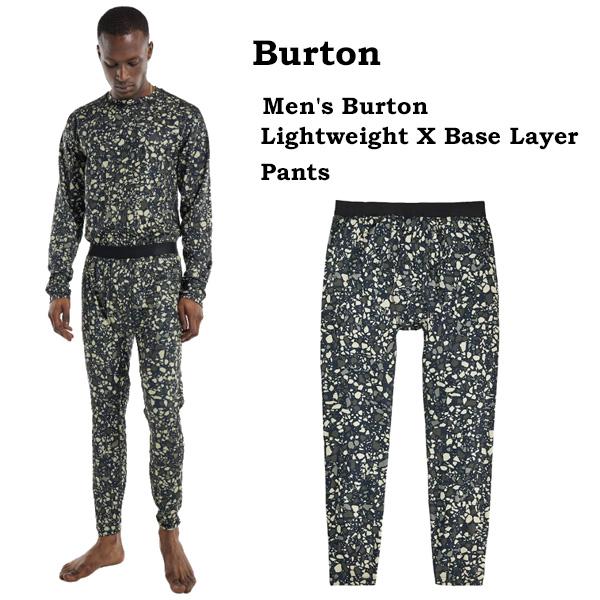 BURTON メンズ インナー Men's Burton Lightweight X Base Layer Pants （Sediment) メンズ インナーパンツ 23-24 | BURTON