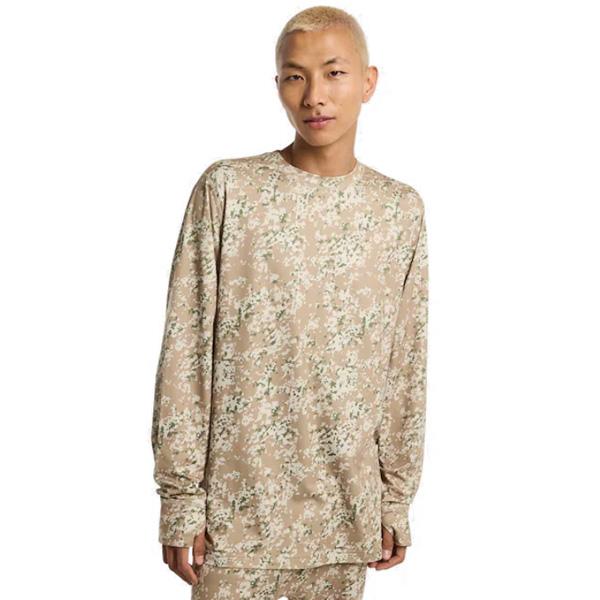 BURTON メンズ スノーボード インナー Men's Burton Midweight Base Layer Crewneck （Snowfall Camo)  24-25 | BURTON | 02