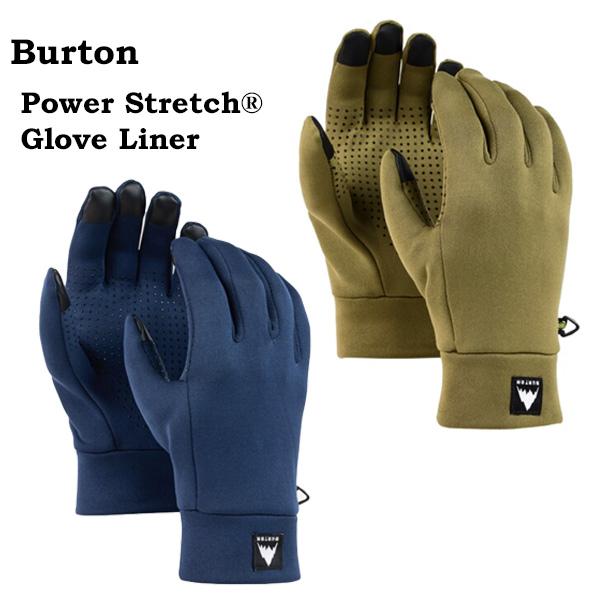 BURTON メンズ＆レディース ライナー Burton Power Stretch Glove Liner （Dress Blue
