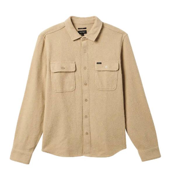 BRIXTON シャツ　BRIXTON  BOWERY TEXTURED TWILL SHIRT （SAND） ブリクストン 長袖シャツ｜theitaya｜02