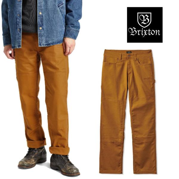 SALE BRIXTON パンツ カーペンター ブリクストン メンズ　BUILDERS CARPENTER PANT （GOLDEN BROWN） | BRIXTON