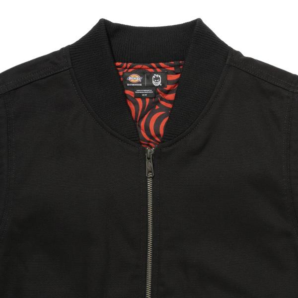 DICKIES SPITFIRE VEST スピットファイヤー ベスト ダック Dickies X Spitfire Vest (Black)