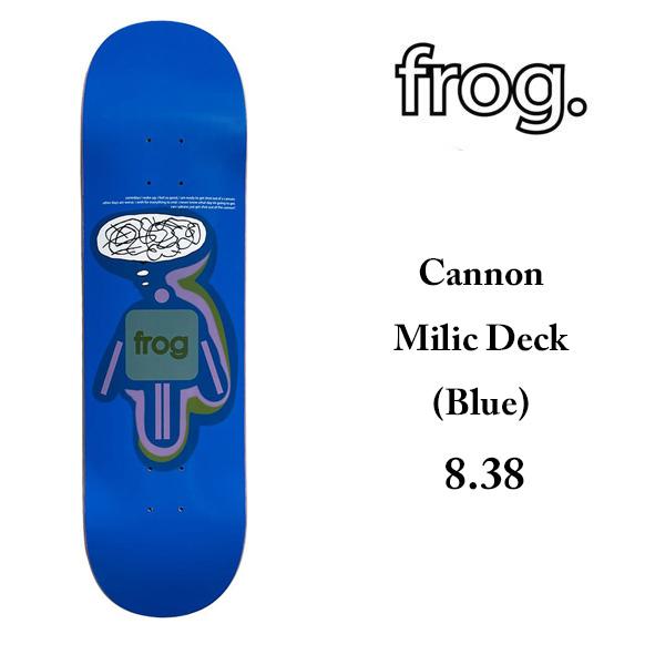 スケボー デッキ スケートボード フロッグ 【 8.38 インチ 】 FROG SKATEBOARDS Cannon - Milic Deck ( Blue) : THE ITAYA - 通販 - Yahoo!ショッピング スケボー デッキ スケートボード フロッグ 【 8.38 インチ 】 FROG SKATEBOARDS Cannon - Milic Deck ( Blue) : THE ITAYA - 通販 - Yahoo!ショッピング