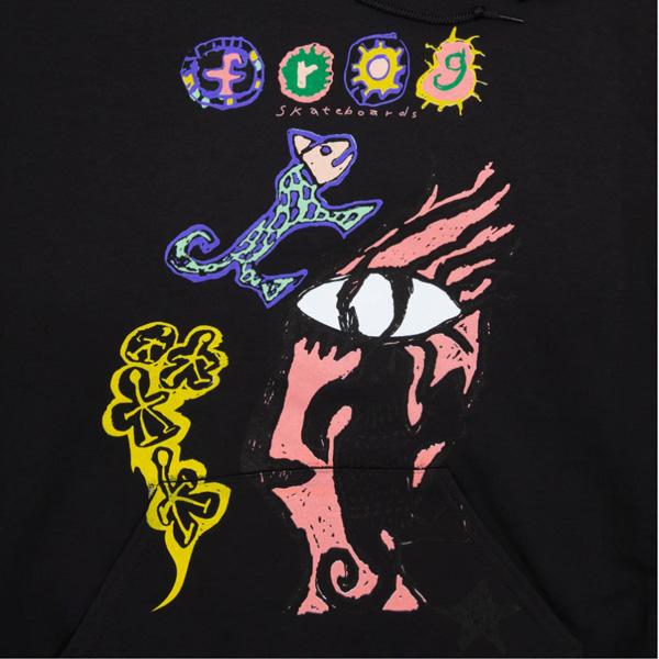 SALE FROG SKATE パーカー FROG SKATEBOARDS Breath of Stars Hoodie
