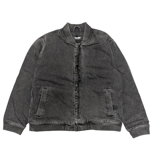 FORMER（フォーマー） ジャケット FORMER AG DENIM VARSITY JACKET (BLACK) : THE ITAYA ...