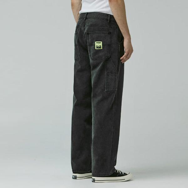 FORMER パンツ ディステンド フォーマー メンズ　FORMER VT DISTEND DENIM CARPENTER PANT （WASHED BLACK）_5