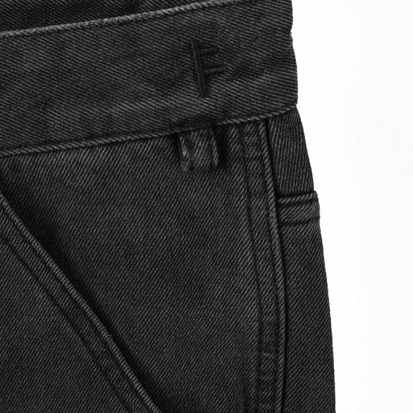 FORMER パンツ ディステンド フォーマー メンズ　FORMER VT DISTEND DENIM CARPENTER PANT （WASHED BLACK）_6