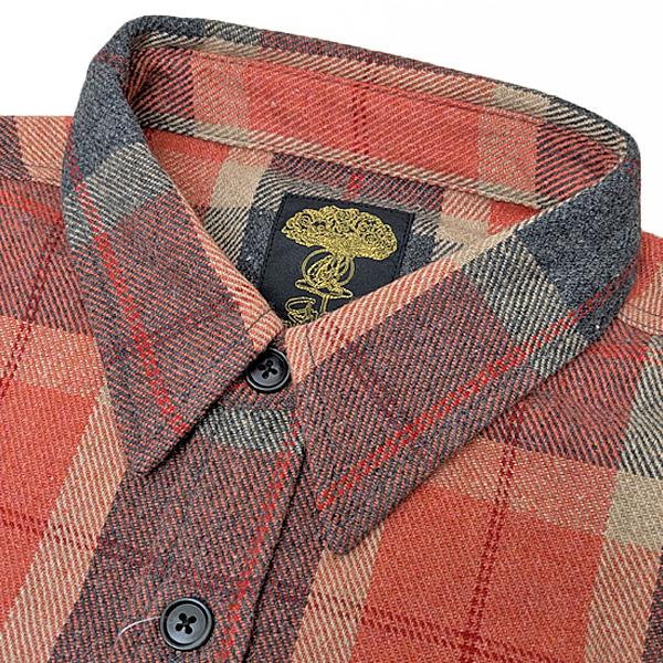 25-26 フランネルシャツ グリーンクロージング GREEN CLOTHING WOOL