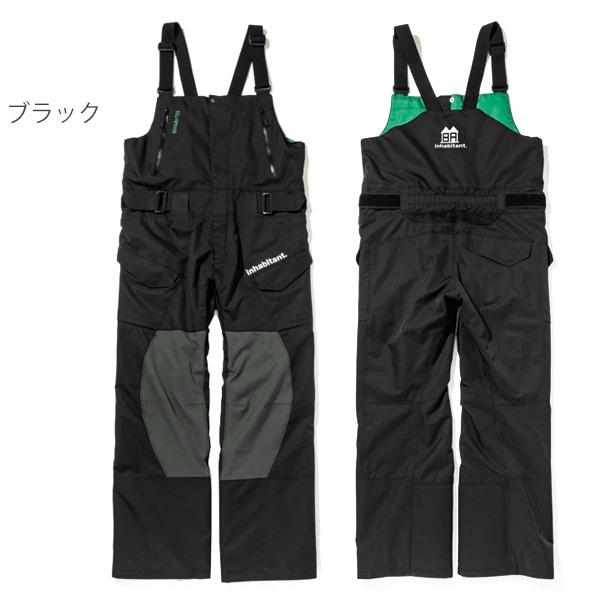 SALE スノーパンツ ビブパンツ インハビタント inhabitant ECO 