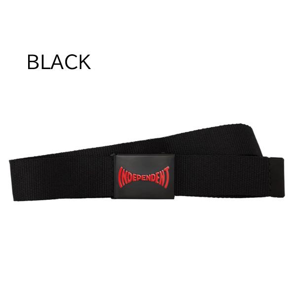 “再入荷” INDEPENDENT ベルト　INDEPENDENT Span Unisex Web Belt （BLACK　RED） ウェブベルト メンズ インディペンデント | INDEPENDENT TRUCK COMPNY | 03