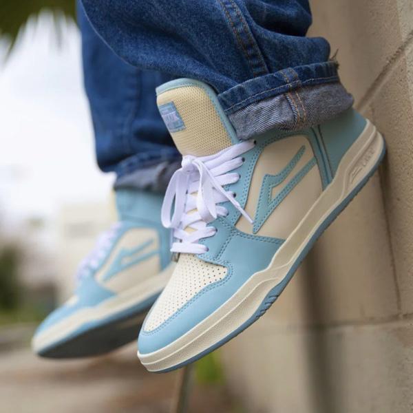 LAKAI スニーカー　 LAKAI TELFORD LIGHT BLUE/CREAM LEATHER ラカイ テルフォード スケシュー｜theitaya｜05