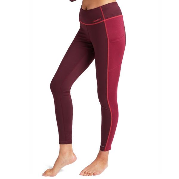 Burton: Womens Midweight X Base Layer Pant - Folkstone Gray / Foxglove Violet