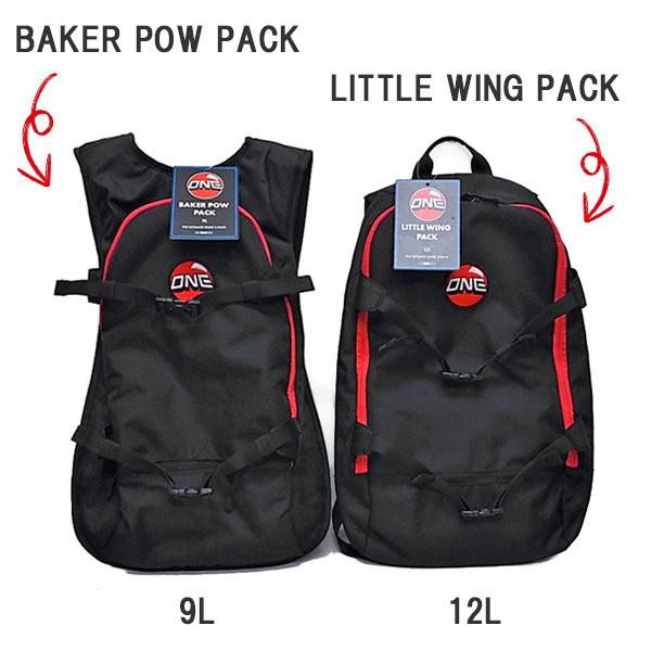 ONEBALL ワンボール　BAKER POW RIDING PACK 12L 完売 バックパック ワンボール ONEBALL LITTLE WING PACK 12L RIDER'S