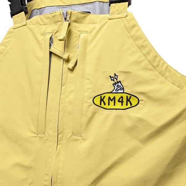 25-26 KM4K スノーボードパンツ スノーウエア メンズ レディース カモシカ KM4K PARADICE BIB PANTS （3カラー）の画像