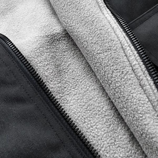 PLAINSANE SHERIFF VEST （BLACK CLAYON GRAY) スノーボード